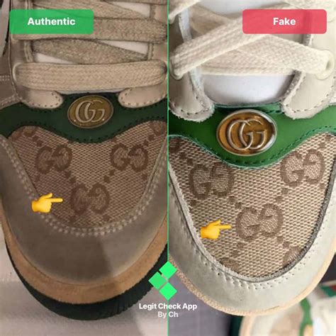 gucci gazelle fake vs real|how to check gucci shoes.